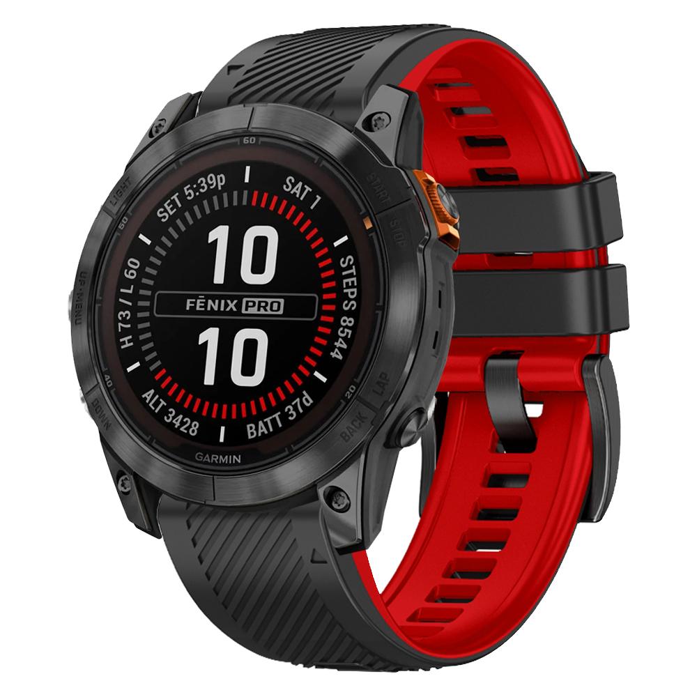 Быстросъемный силиконовый ремешок для часов 22 мм 26 мм для Garmin Fenix E 8 5 5X 6X 7 7X/Epix Pro Gen 2 TACTIX/Mk2 Mk2i G1/MARQ/Enduro 3 2