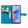 Кожаный кошелек-книжка с цветочным принтом для Realme C67 C71 C61 C63 C53 C51 11 Reno 13 14 OPPO A40 A96 A53 A5 A54 A74 A78 A98 A79 5G A38 A58 A18 Мягкий чехол