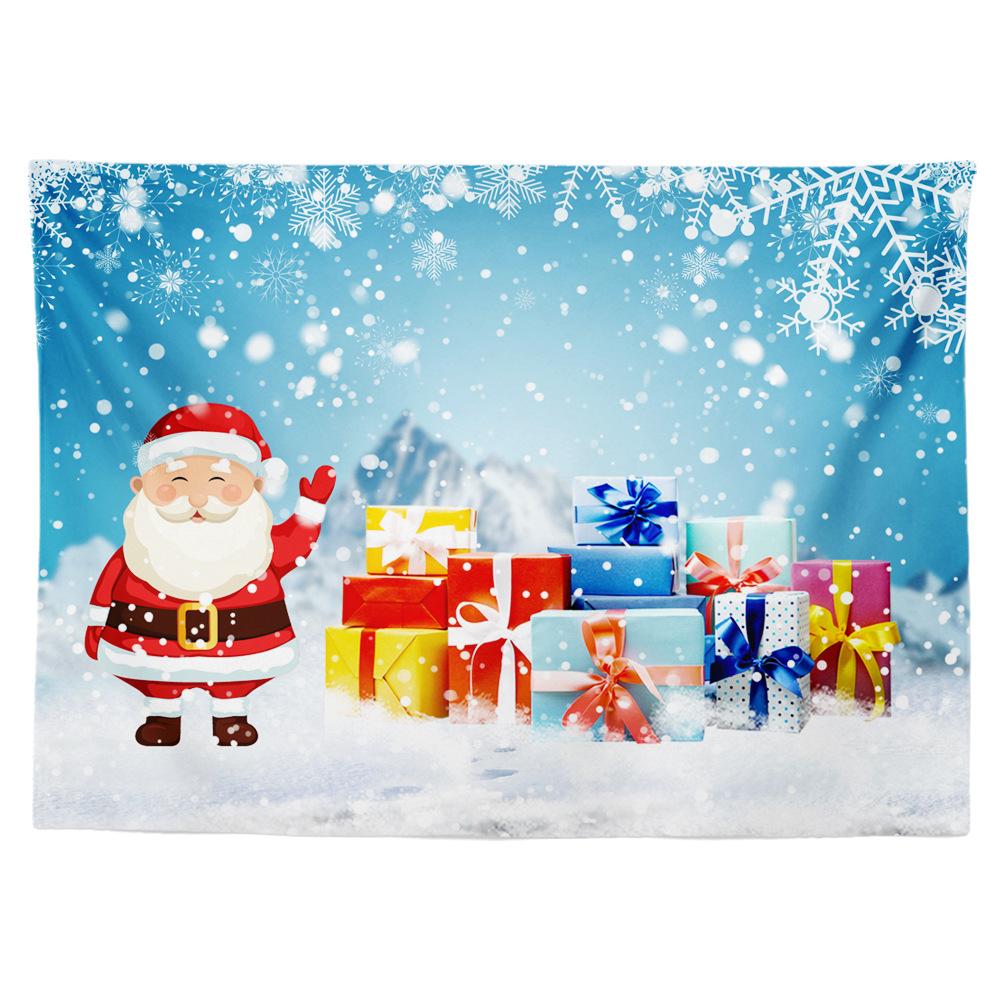 Рождественский гобелен, подвесная ткань, цифровая теплопередача, экологически чистая комната, детская комната, общежитие