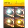 Для кемпинга Магнитный рабочий фонарь Регулировка на 360 градусов Встроенный аккумулятор