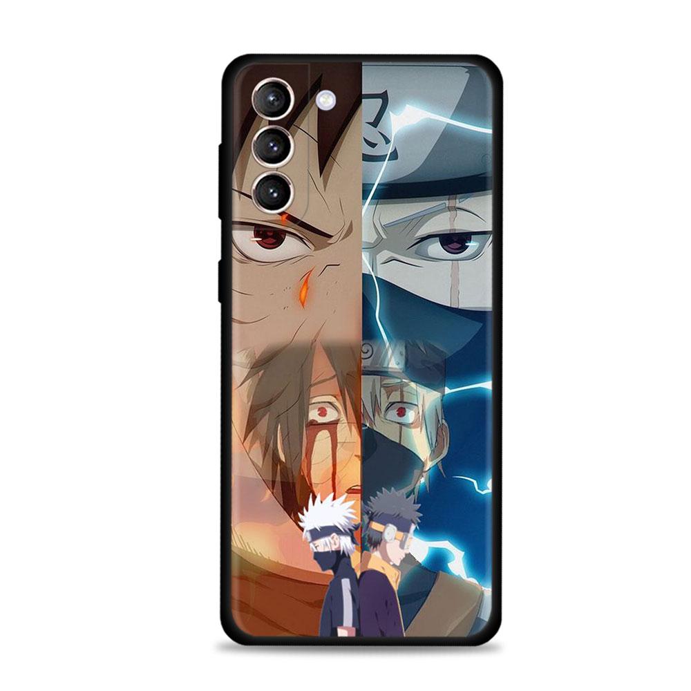 Чехол Celular для Samsung Galaxy S22 S21 S20 Ultra FE S10 S9 Plus S10e S8, силиконовый чехол-бампер для телефона Какаши Обито