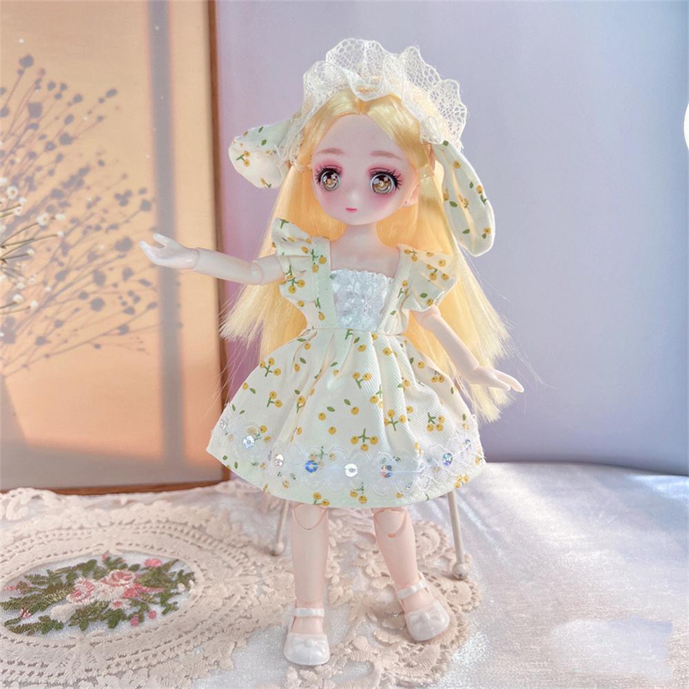 С одеждой, имитацией глаз, шарнирной куклой, съемными шарнирами, куклой BJD, куклой для детей, игрушками