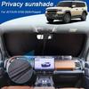 Car Black Window Privacy Sunshade For JETOUR G700 2026-Present Auto Anti-UV Heat Insulation Protect Cover Interior Accessory