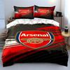 Red Arsenal logo design. Bedding sets Duvet cover sets Duvet covers Pillowcases(1 * Duvet Cover 2 * Pillowcases without duvet insert)