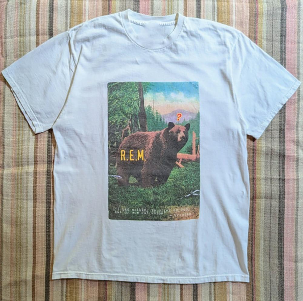 R.E.M. Band Gift For Fan Unisex Short Sleeve S to 5XL T-shirt QA314