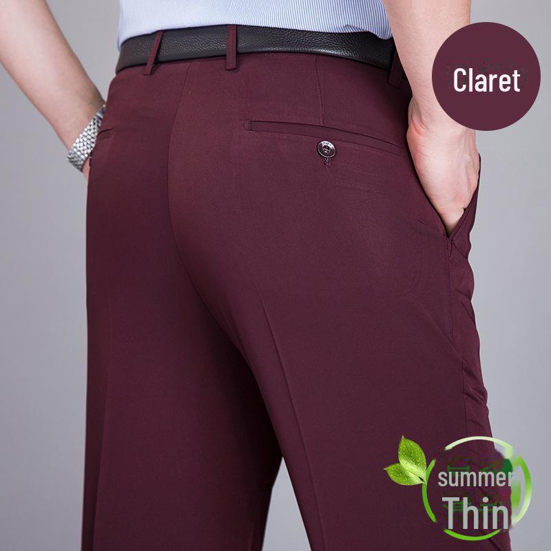 Мужские летние шелковые брюки Mulberry с высокой талией, свободные белые брюки