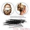 20PCS Gold Gifts Headwear Bridal Hairstyle Tool U-shaped Waved Hair Pins Barrette Hairclips