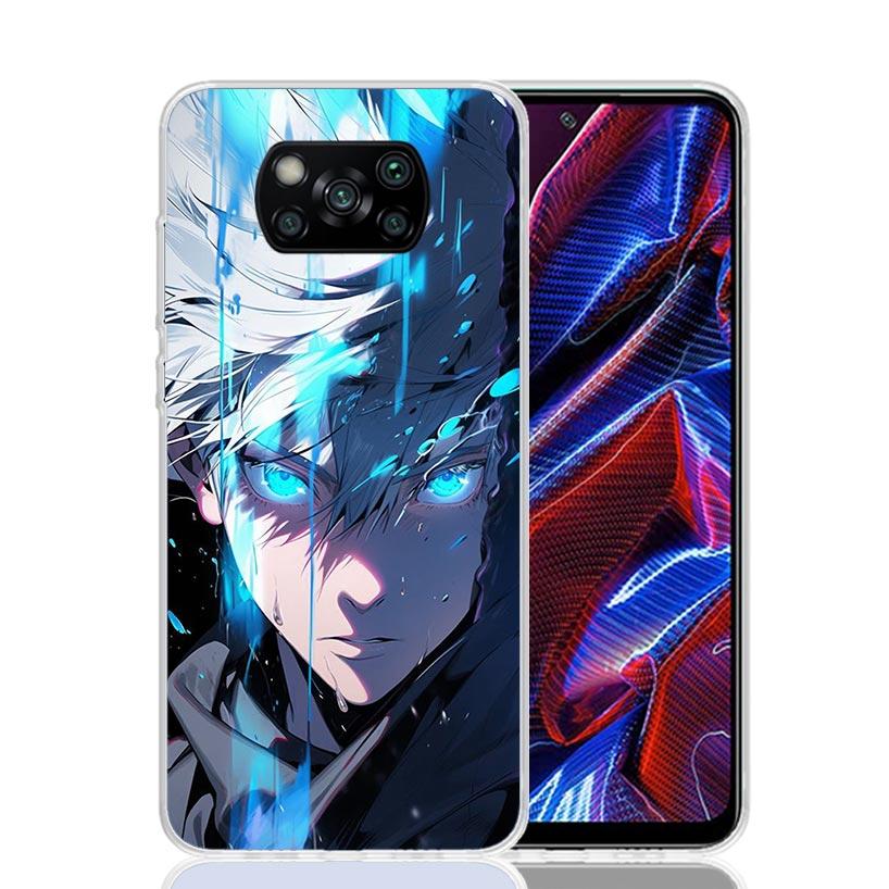 Hot Anime Kaisens Jujutsus Case Phone Cover for Xiaomi Redmi Note 10 9 9S 8 8T 7 5 Pro Mi 12T 11T 10T 9T 12 11 Lite A3 A2 Trend