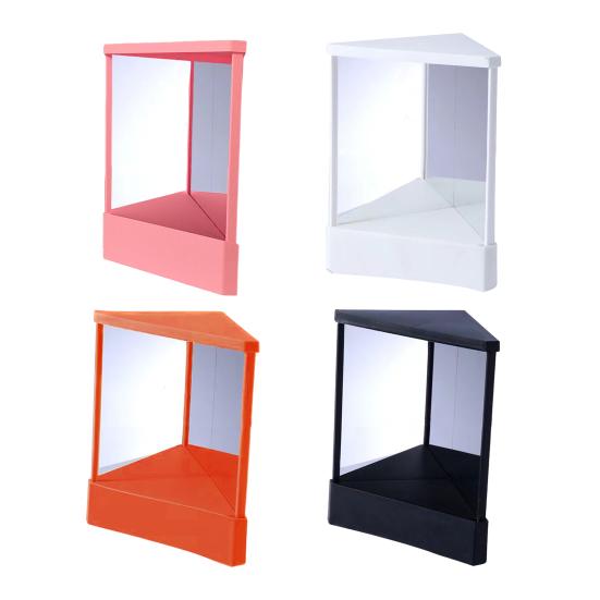 Нереверсивное настоящее зеркало для макияжа с высокой четкостью, настольное зеркало для туалетного столика для мужчин и женщин, точное перевернутое косметическое зеркало с истинным изображением