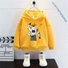One Piece Luffy New Cartoon Kids Hoodie Y2K Street Style Casual Anime Pullover Hooded Sweatshirt Comfortable Daily Outfit