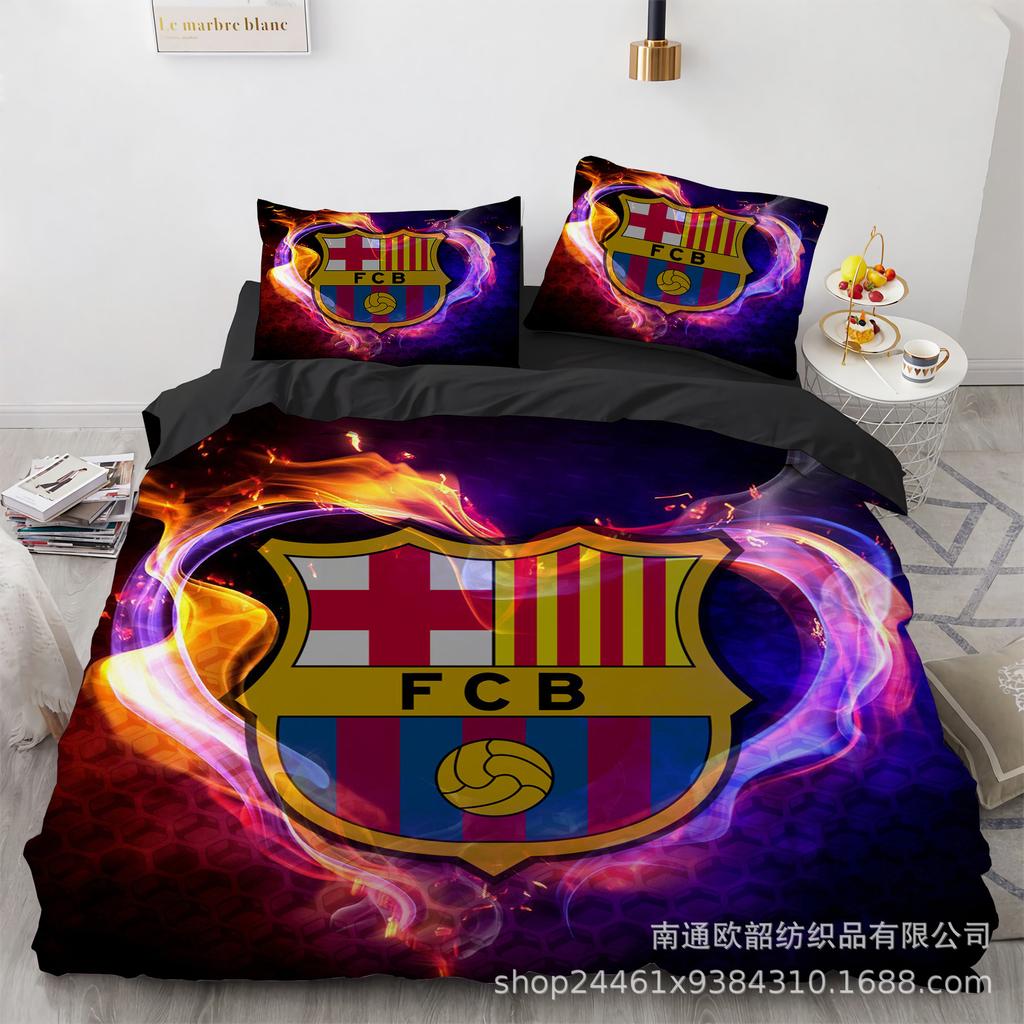 3D Цифровая Печать Футбольный Клуб Размер Набор из Трех Предметов, Набор из Четырех Предметов