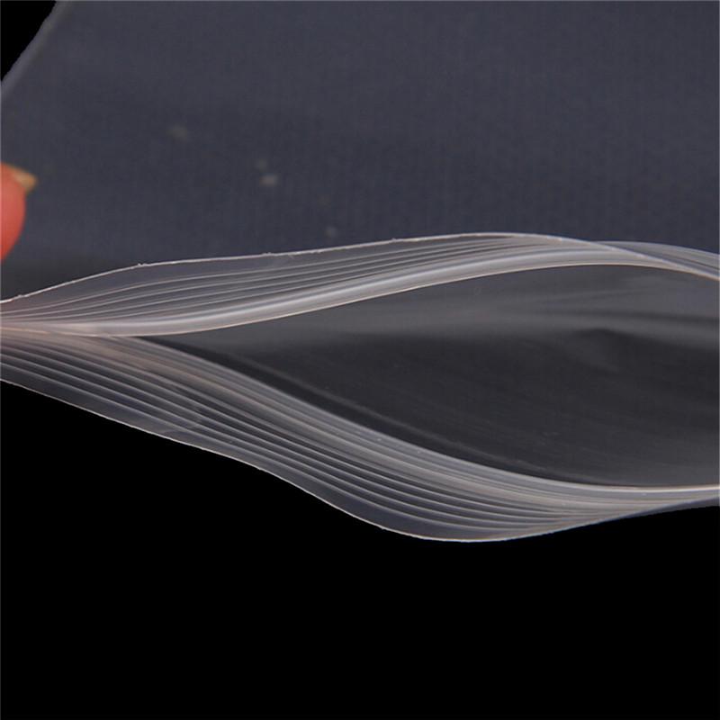 100 шт. 0,12 мм толстые самозапечатывающиеся пакеты, закрывающиеся пластиковые упаковочные пакеты с застежкой-молнией