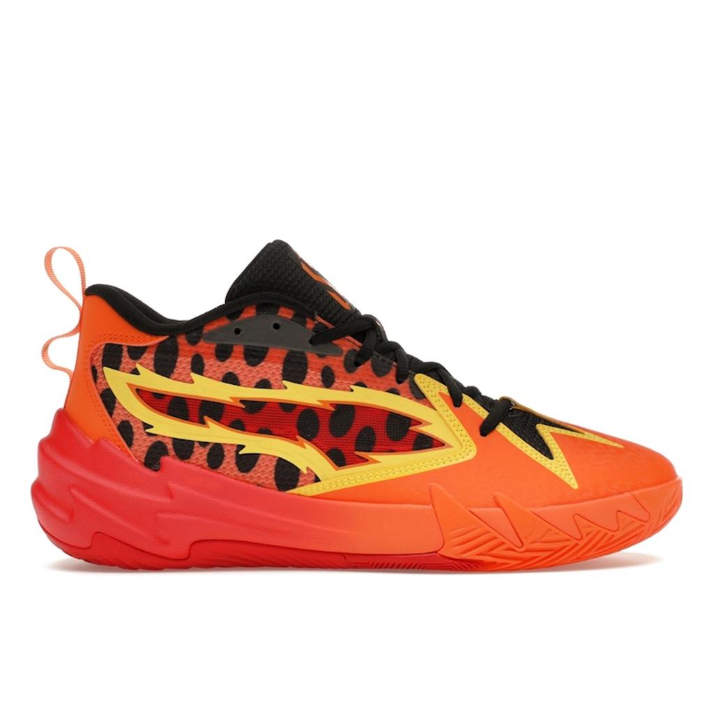 Кроссовки унисекс Cheetos x Puma Scoot Zeros Flamin Hot Оранжевый For-All-Time-Red Rickie-Orange 309840-02
