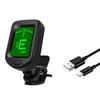 Guitar Tuner Clip On, Digital Electric Tuner with LCD Display, Guitar Metronome