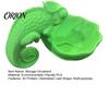 Хамелеон Хранилище Чаша 3D Печатная Чаша-Лист, Поднос для Украшений Ключей Мелочей Декоративный Держатель для Серёг Держатель, Горшок для Суккулентов для Дома Офиса