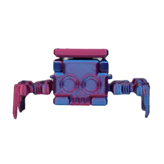 3D-печатная фигурка робота-паука, трансформируемая кубическая фигурка паука, шарнирная модель паука, робот-животное, игрушка-фиджет, настольное украшение, орнамент