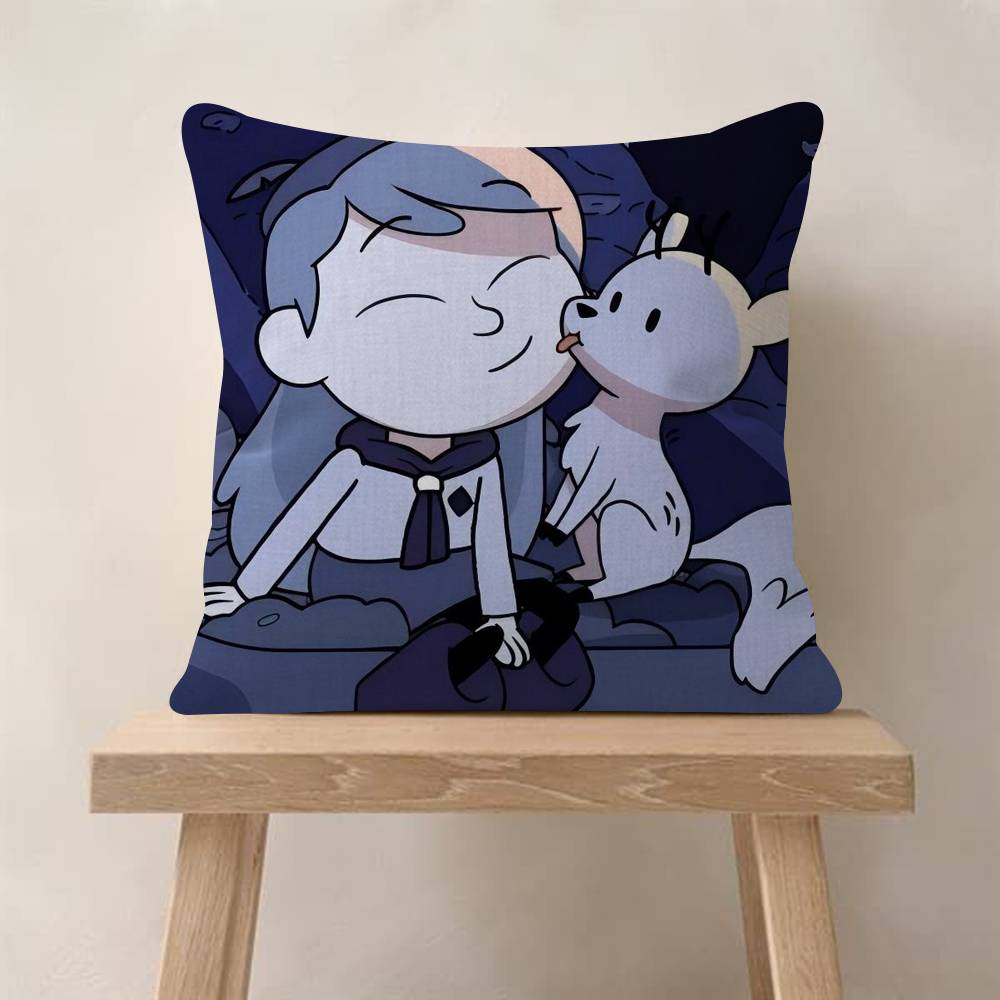 1PC Cartoon HHilda Cushion Cover Inches Farmhouse Decor Home Throw Pillow Covers For Couch Decorations