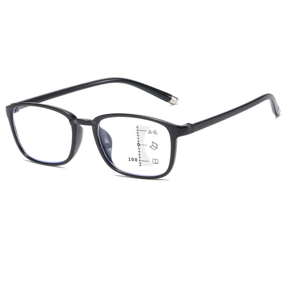 Progressive Multifocal Reading Glasses Blue Light Blocking Computer Glasses For Men And Women Spring Hinge Presbyopic Glasses