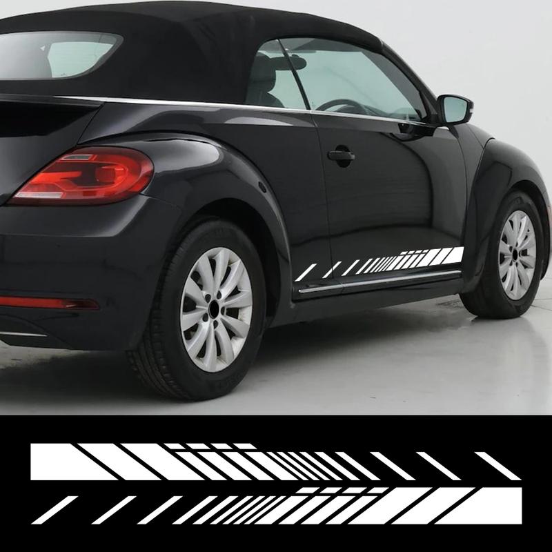 Car Door Side Stripes Sticker for Volkswagen VW Beetle Hatchback Cabriolet A5 Racing Sport Decor Decal Vinyl Cover Accessories
