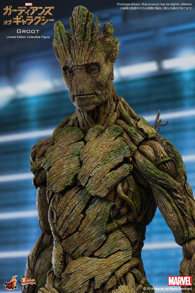 Hot Toys Movie Masterpiece Guardians of the Galaxy Groot Scale Action Figure 1/6