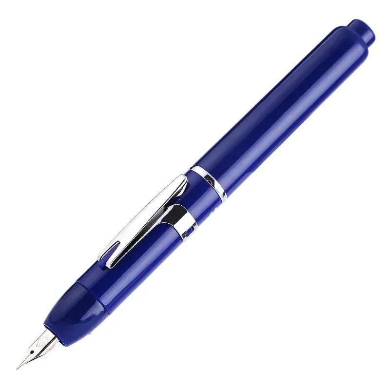 Lanbitou 3088/3088A Press Fountain Pen Retractable EF F Metal Writing Ink Pen School Office Supplies Stationery PK JINHAO 10