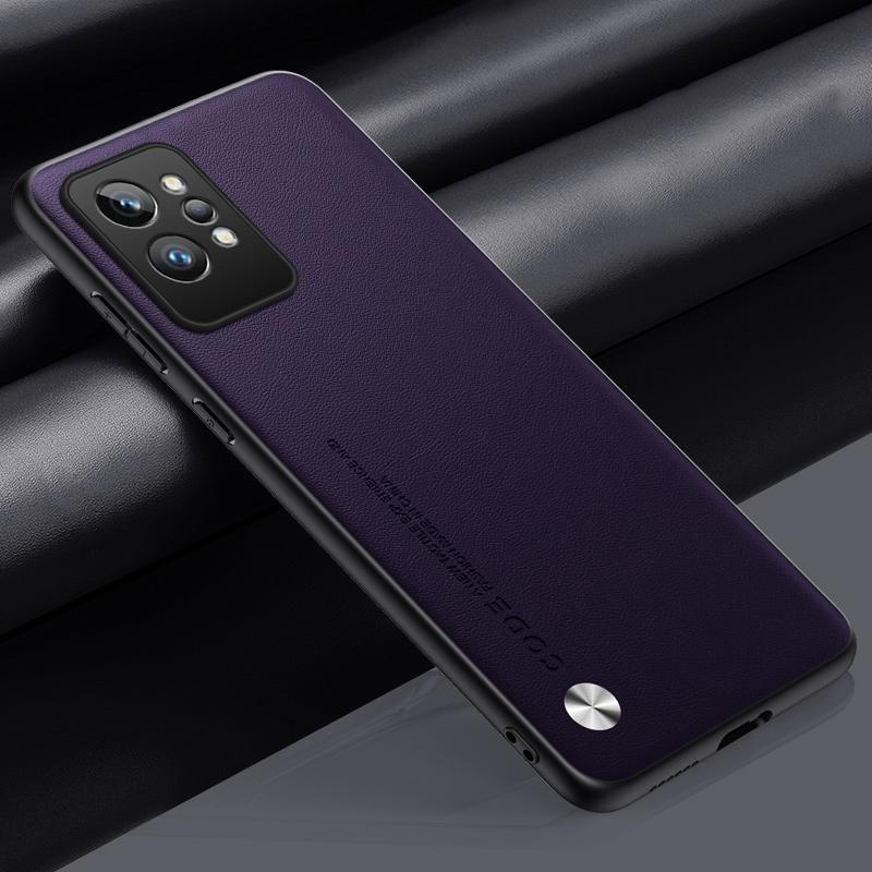 Luxury PU Leather Case For Realme GT2 Pro GT2Pro Back Cover Silicone Full Protection Phone Case For Realme GT2 5G RealmeGT2 Pro