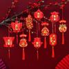 New Year Decorations Spring Festival Hanging Ornaments Plants Lantern Bonsai Pendant Home Supplies