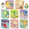 8 Cartoon Mexican Carnival Collage Stickers Handicraft Waterproof Decorative Stickers DIY
