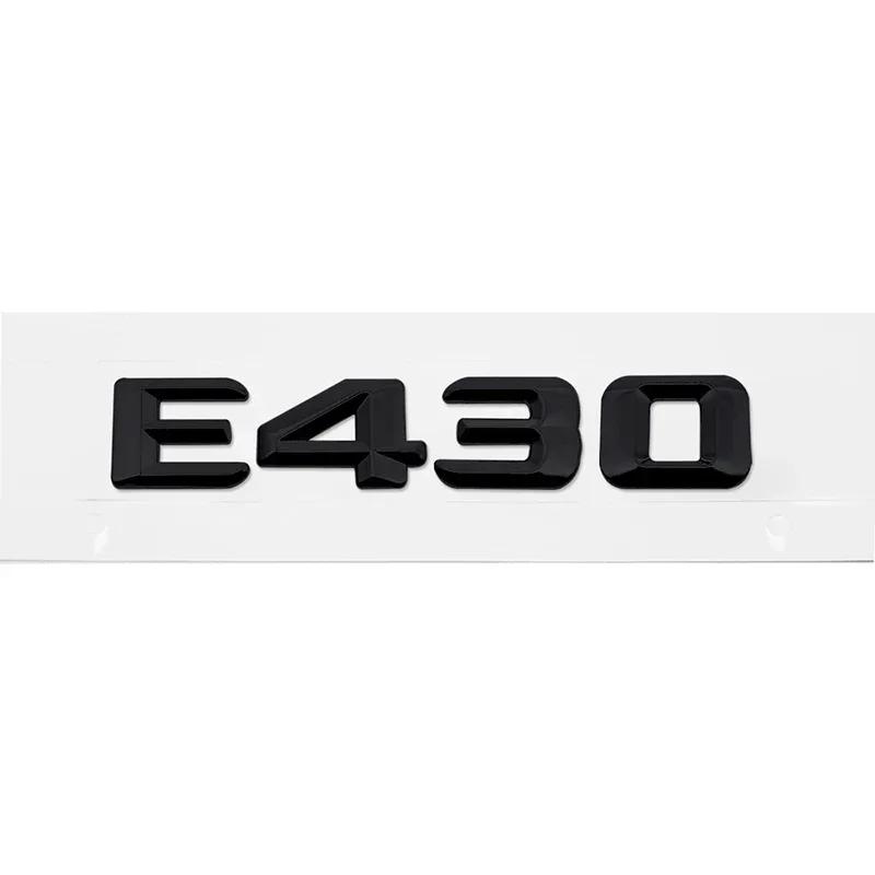 Car Rear Trunk Number Letter Sticker Tail Box Emblem Badge for Mercedes Benz E Class E300 E320 E350 E400 E420 E430 E500 E550ppp1