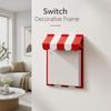 86 Type Switch Decorative Frame 3D Printed Wall Decor Cover Switch Plate Cover  Room Decoration