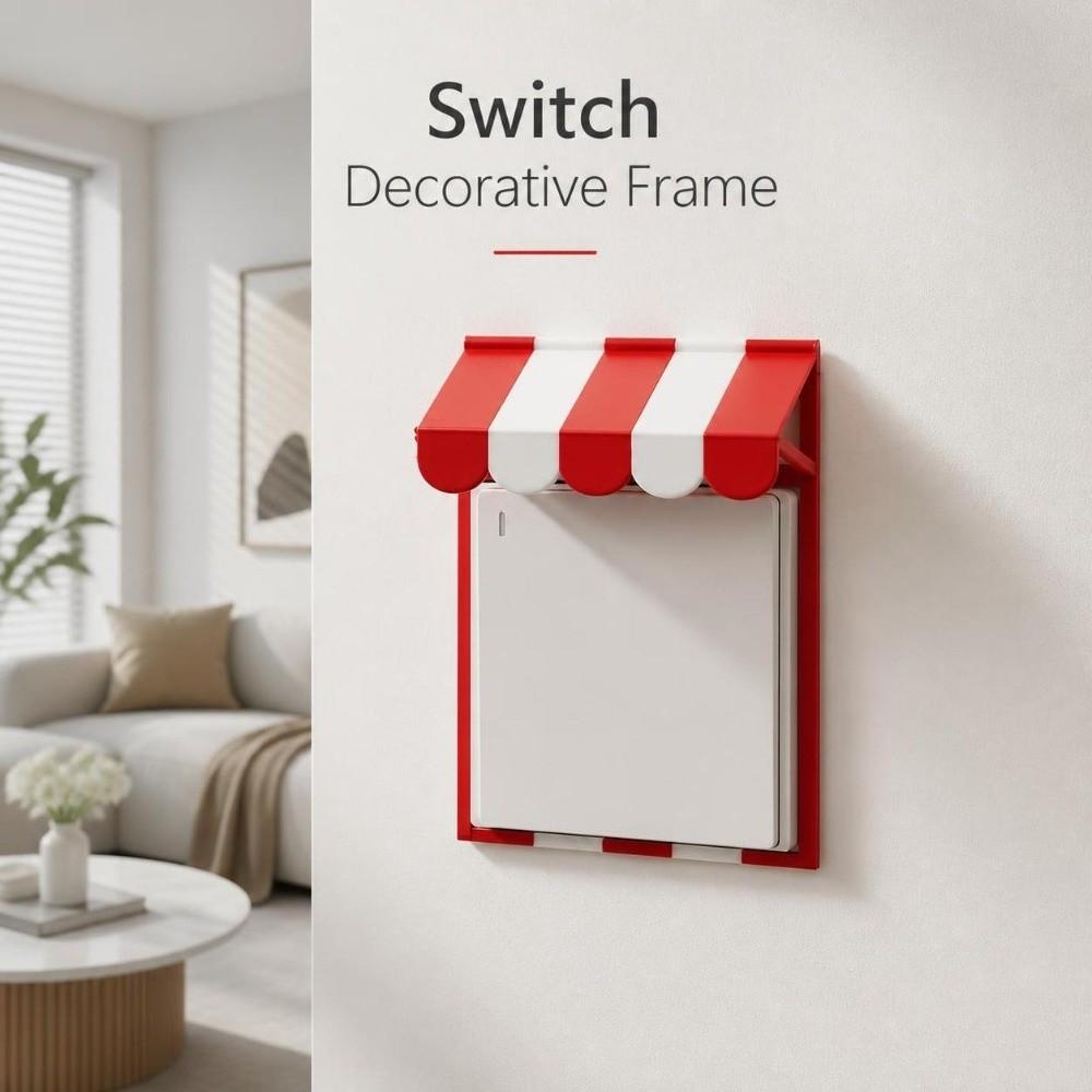 86 Type Switch Decorative Frame 3D Printed Wall Decor Cover Switch Plate Cover Room Decoration