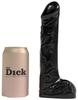 Lorenzo The Dick Dildo 19 X 5 Cm Black - The Dick - Black Dildos