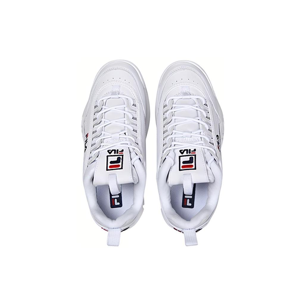 Fila Disruptor 2 Комфортная амортизация Устойчивость к истиранию Дышащие Низкие Кроссовки на массивной подошве Унисекс Белый Корейский стиль FS1HTB1071X_WWT