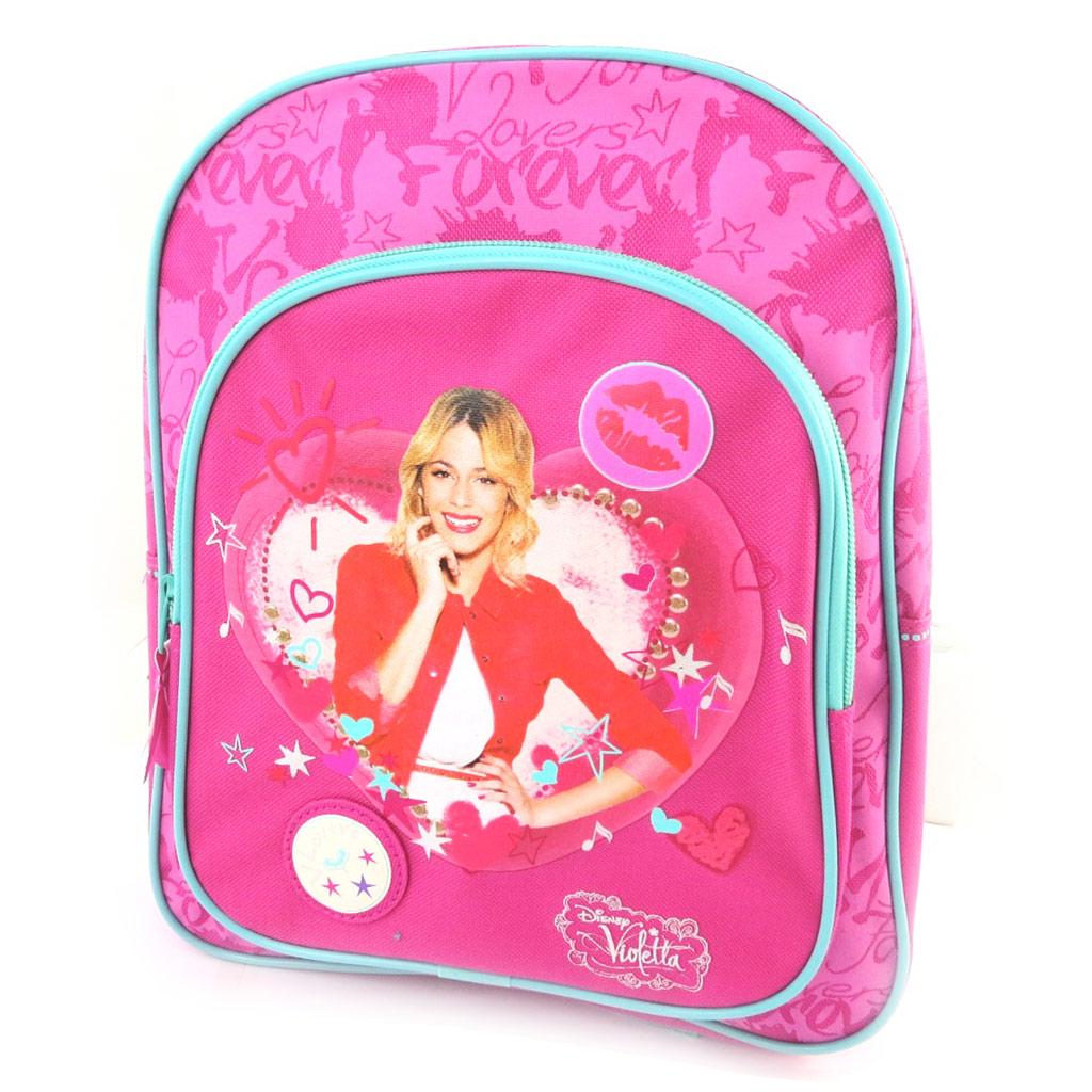 Violetta [N1389] - Розовый рюкзак «Виолетта» (30x25x9 см)