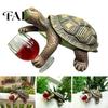 Creative Birthday Gifts for Friends Wine Drinking Turtle Figurine, Planter Hanger Statue, Plant Miniature Garden Figurines Pot Resin Ornament