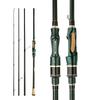 1PC Spinning Casting Carbon Fishing Rod 4-5 Sections 1.8m Portable Travel Rod Spinning Fishing Rods Fishing Tackle
