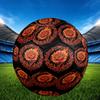 1pc Rose Tattoo Theme Soccer Ball Football, Size 5, Lightweight PVC, Outdoor Training Soccer Ball,Gift c6572