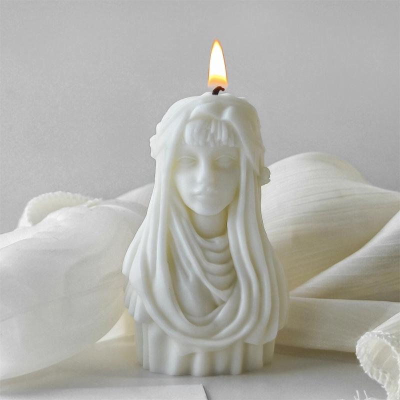 Гибкая Прочная Силиконовая Форма Домашний Аксессуар Портативная для Фигурки Богини Гипсовое Искусство Легко Моющаяся Захват Деталей