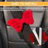 2 шт. чехлы на ремни безопасности автомобиля с милым бантом для взрослых, девочек и детей, накладки на ремни безопасности для защиты плеч, мягкие накладки на плечи для автомобильных ремней безопасности, сиденья