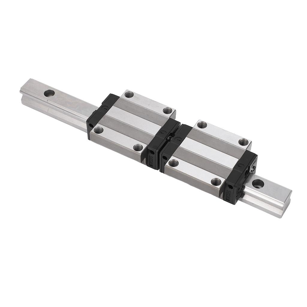 Линейный рельсовый направляющий 300 мм с 2 шт. каретки HGW25CC, комплект направляющих для ЧПУ, стальной подшипник