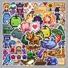 Набор стикеров Stardew Valley: 50 Мультяшных Наклеек для Тетрадей, Чемоданов и Самокатов