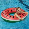 Watermelon-Shaped Inflatable Swim Ring - Durable PVC, Perfect for Pool Parties & Winter Fun, Great Christmas Gift