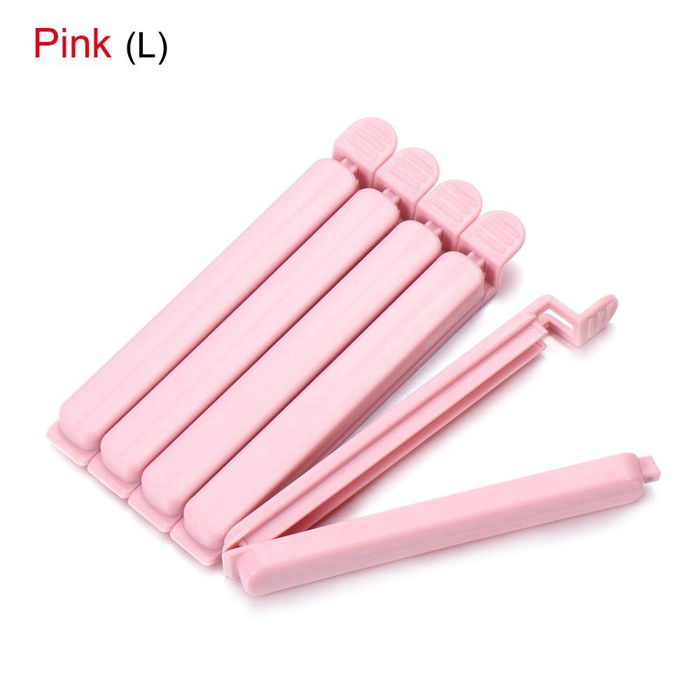 5 шт. Многоразовые пластиковые домашние практичные зажимы для еды, запечатыватель пакетов для закусок, зажим для запечатывания, кухонный инструмент