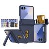 Card Slote Full Protection Film Cover for Samsung Z Flip 7 6 5 Automatic Spring Hinged Kickstand Holder Back Cover Shell Funda