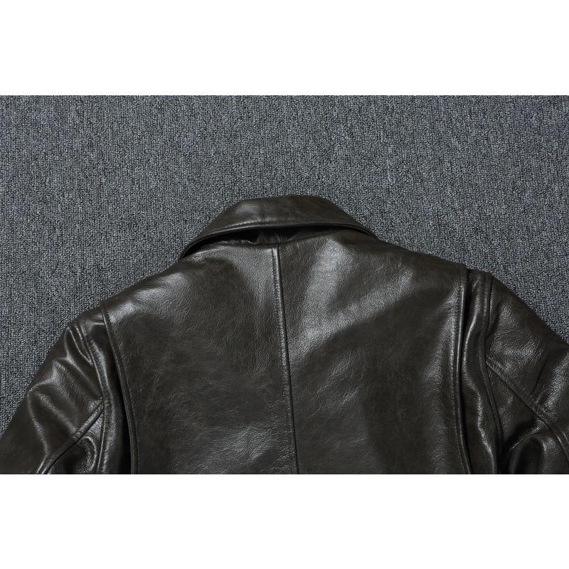 Китайский размер подлинная коровья мужская кожаная куртка мужские куртки тонкие серые коричневые воротник-стойка куртка для мужчин весна осень