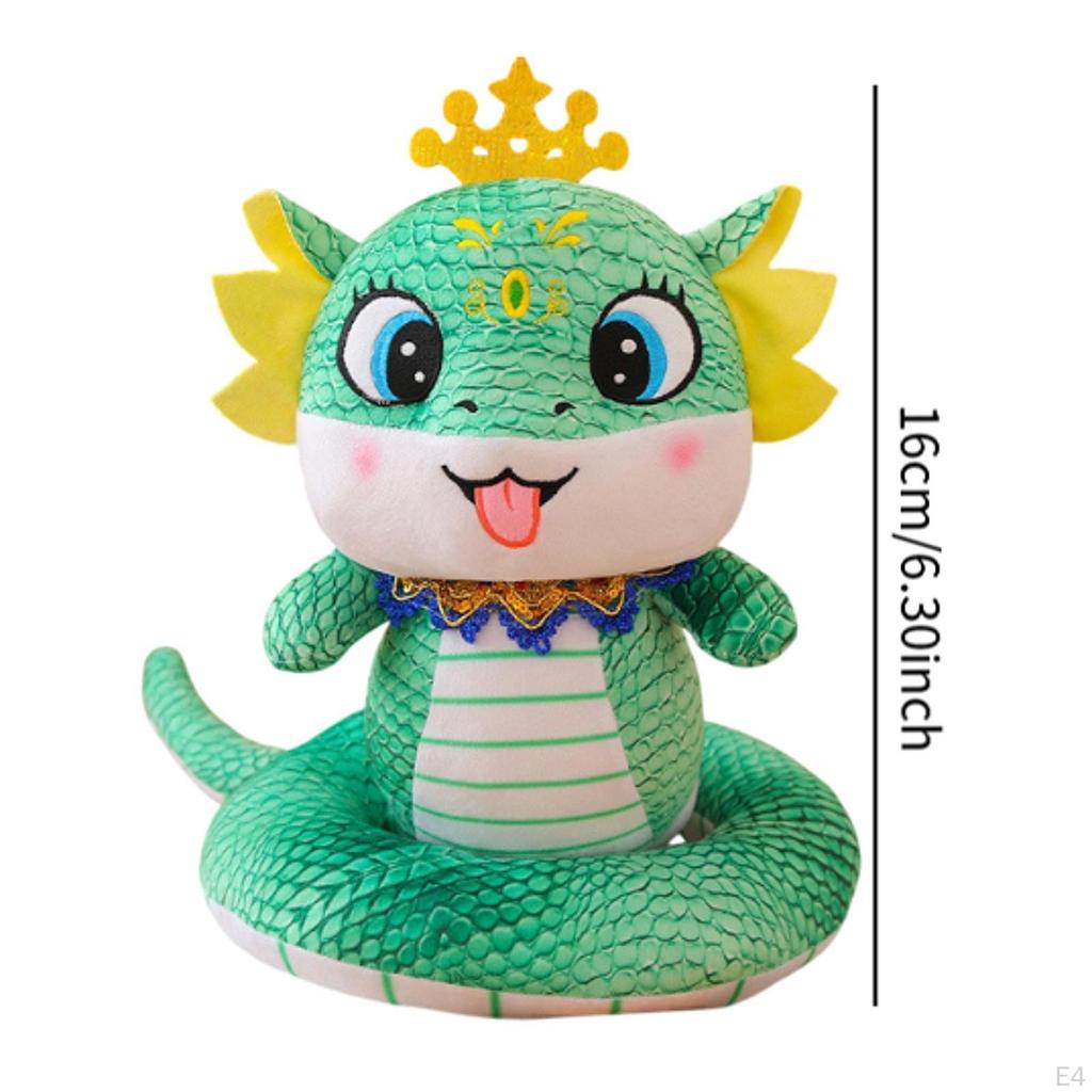 Китайский Год Змеи Плюшевая Игрушка Украшение Новоселье Подарок Новинка Мультфильм