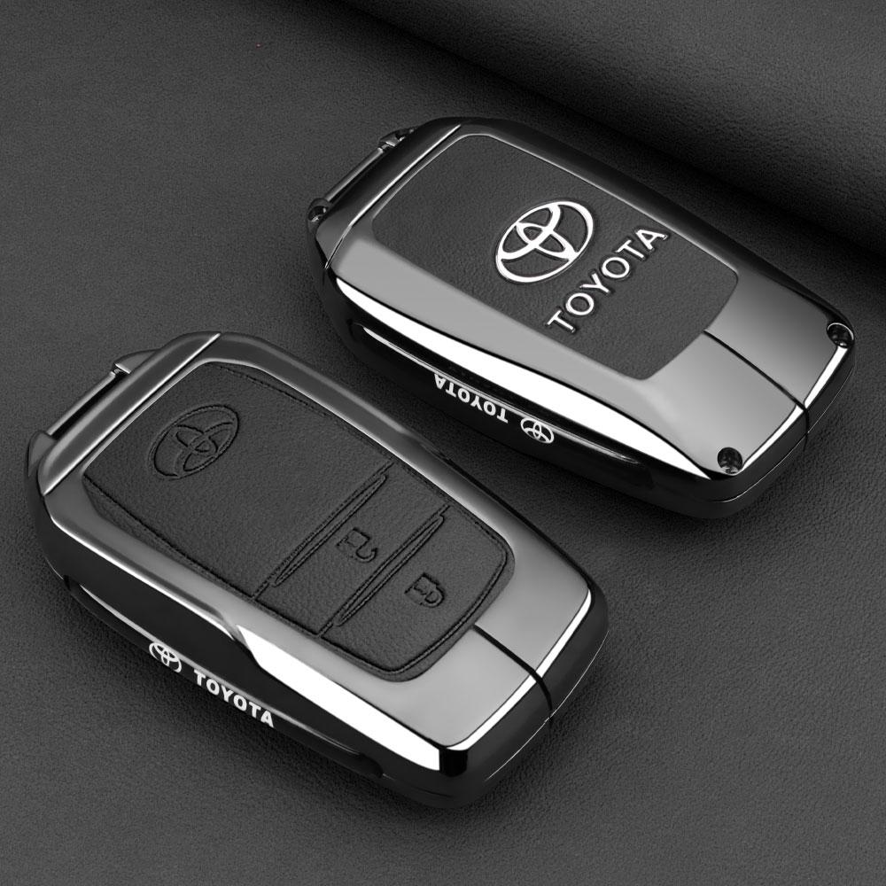 2026 Новый кожаный чехол для автомобильного ключа Toyota Для Toyota C-HR Hilux Fortuner Land Cruiser 200 Camry Corolla Crown RAV4 2023 202