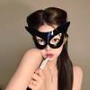 Вогнутая сексуальная киска девушка маска Хэллоуин маскарад вечеринка наряд реквизит половина лица маска для глаз