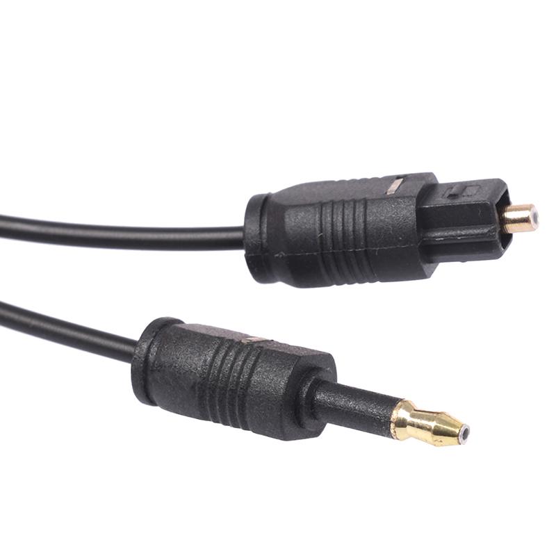1.96Ft Toslink Male To Mini Plug 3.5Mm Male Цифровой оптический Spdif аудиокабель