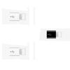Universal Usbc To Apple Adapter With Durable Abs Plastic For Data Transfer And Charging